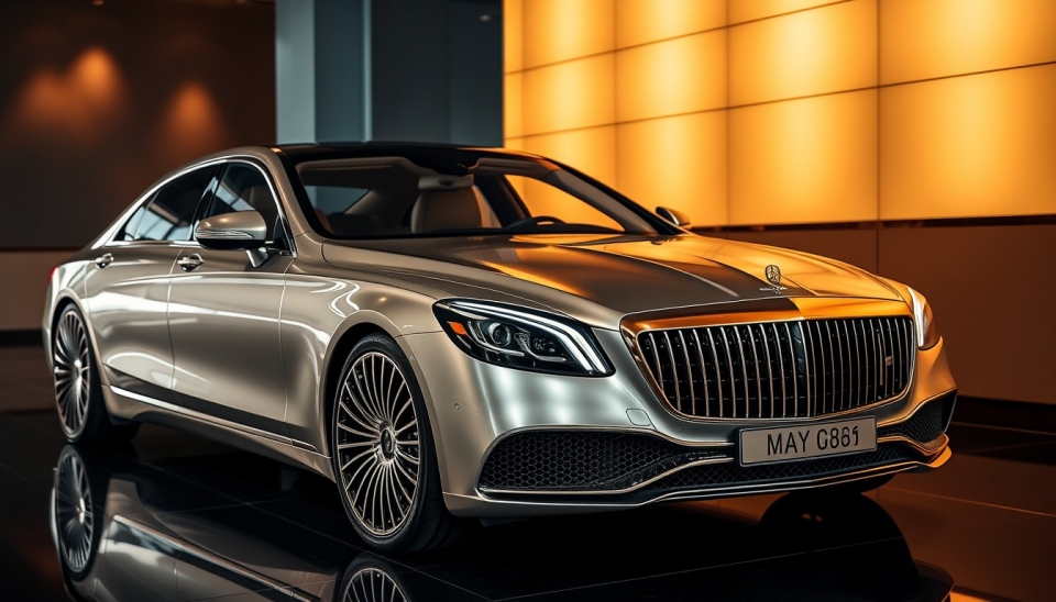 Бомбический новый Maybach, пацаны!