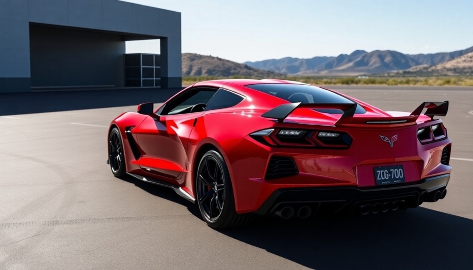 Chevrolet представила конфигуратор для 2025 Corvette Z06 — больше возможностей для персонализации