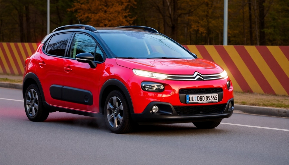 Драматический инцидент: Citroën C3 попал в аварию с тестовым прототипом