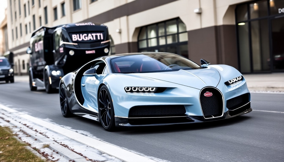 Два гиперкары Bugatti Chiron попали в аварию в Марокко