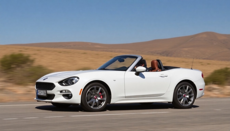 Fiat отзывает автомобили 124 Spider из-за проблем с подушками безопасности