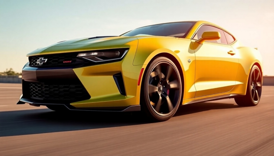 General Motors планирует возродить Chevrolet Camaro как электрический автомобиль