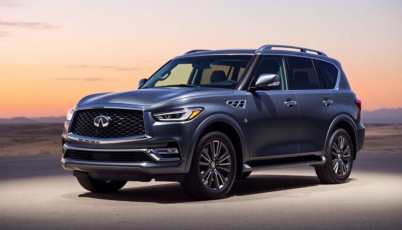 Infiniti готовит обновленный QX80 для автосалона SEMA 2024