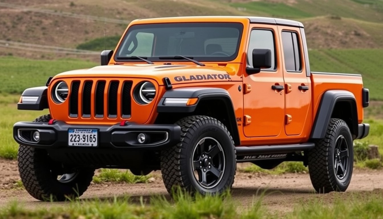 Jeep Gladiator больше не доступен с механической коробкой передач