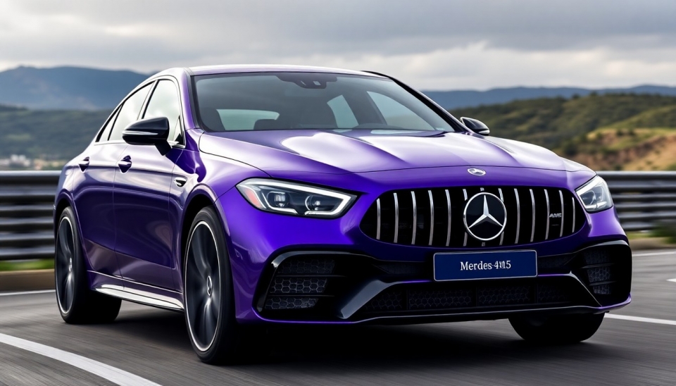 Mercedes-AMG готовит серьезное обновление для своих моделей в 2024 году