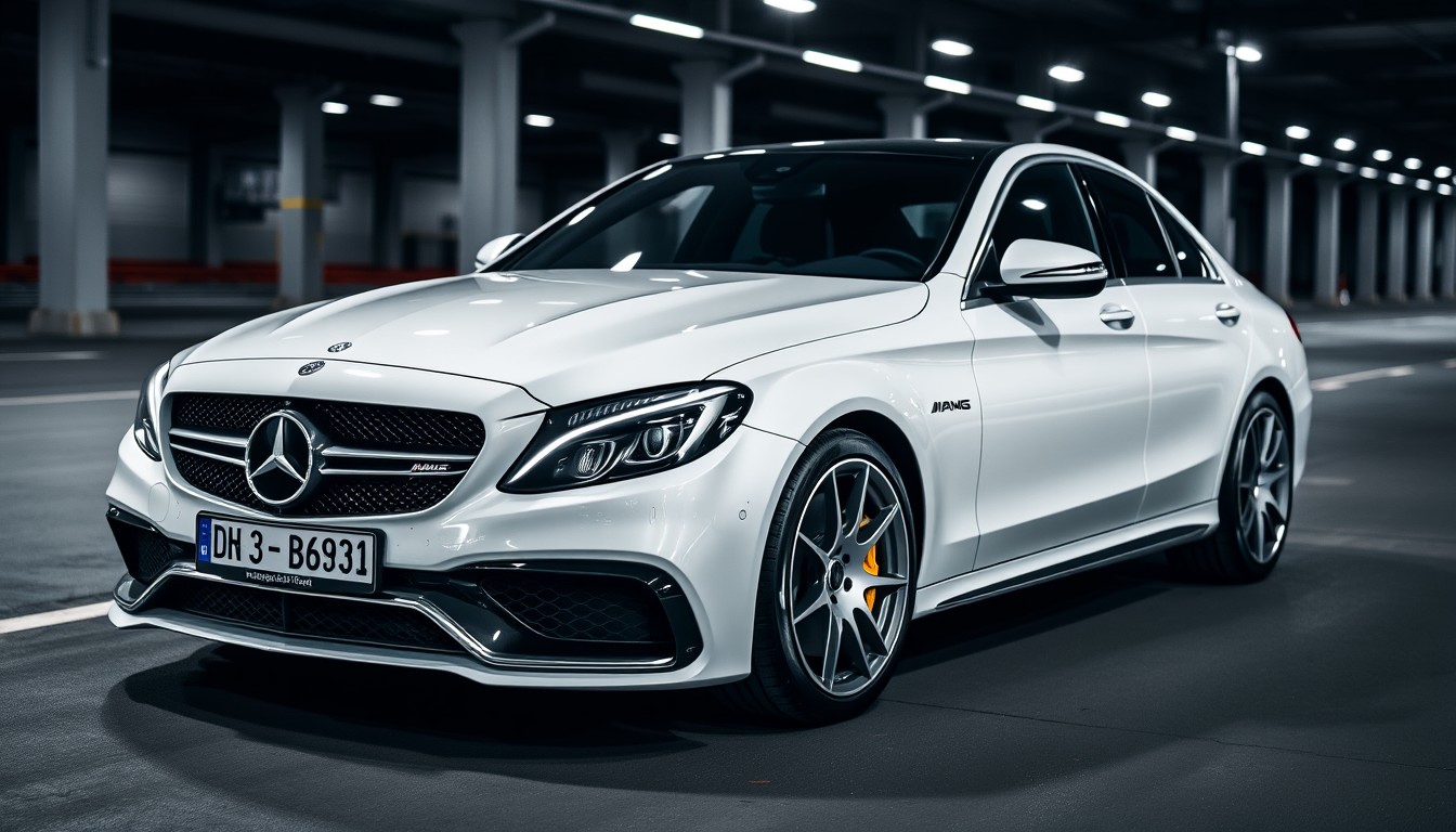 Новая рассрочка на Mercedes-AMG C63 в Германии