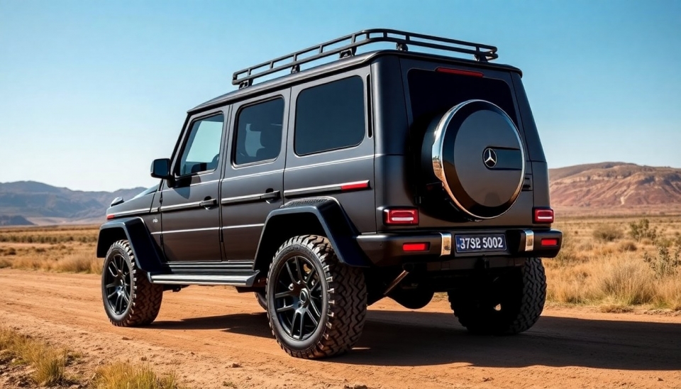 Новый Mercedes-Benz G500 4x4²: Обновленная версия и её уникальные характеристики