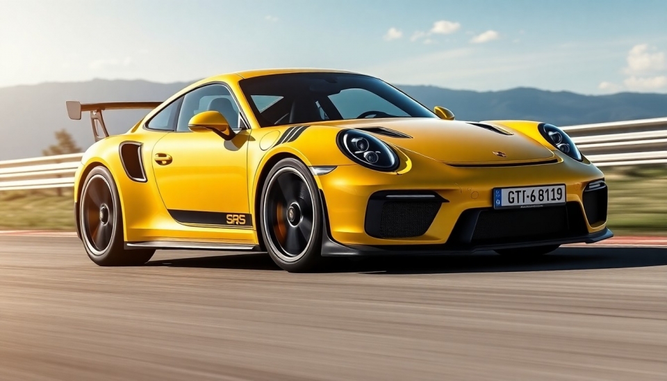 Новый Porsche 911 GT3 RS: Впечатляющая Производительность на Дожде