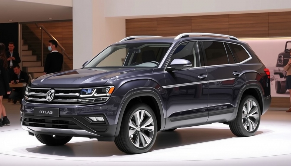 Новый Volkswagen Atlas выходит в Китае