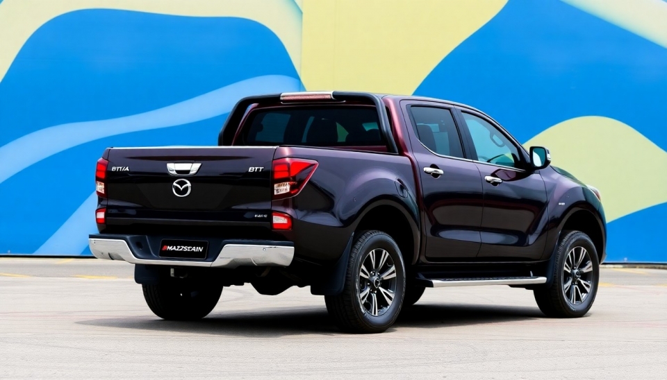 Обновленный пикап Mazda BT-50: новые рубежи и уникальный дизайн