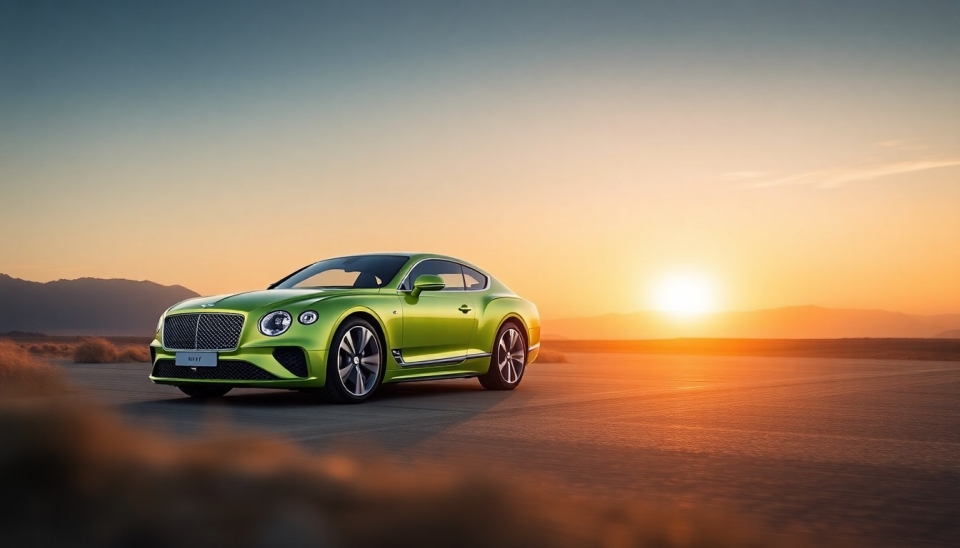 Первая электрическая модель Bentley появится в 2026 году