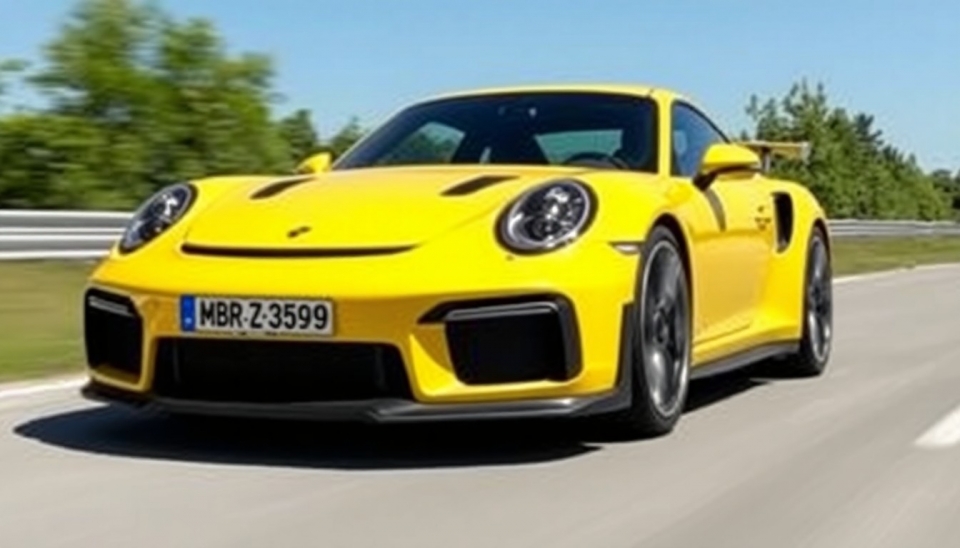 Порше анонсирует новую модель 911 GT3 на 2025 год