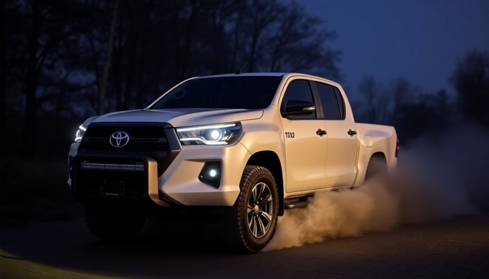 Тойота обнародовала новый прототип Hilux для ралли!