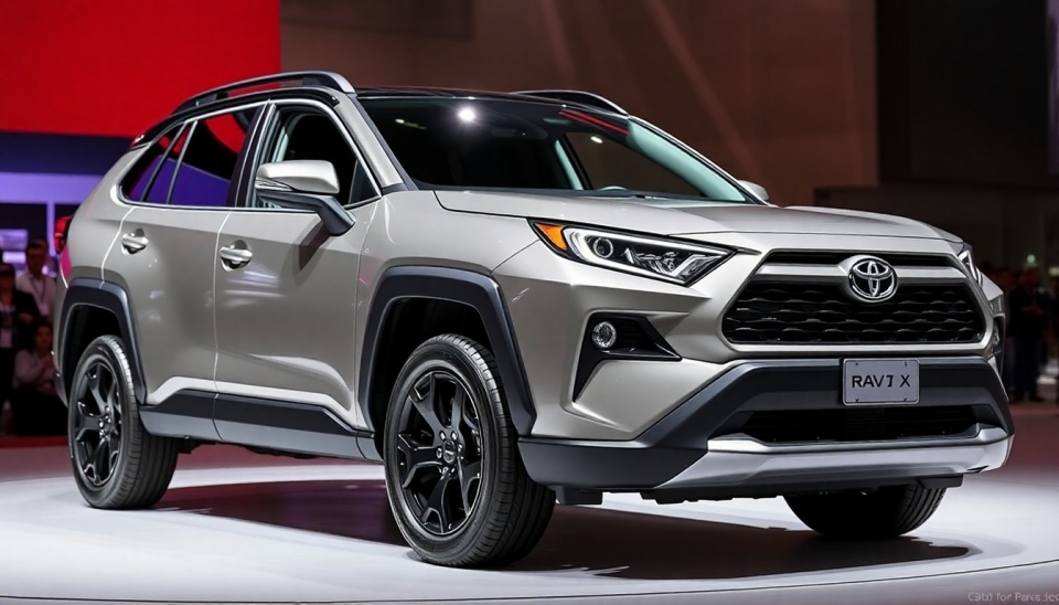 Toyota представляет концепт RAV4 X на выставке SEMA 2023