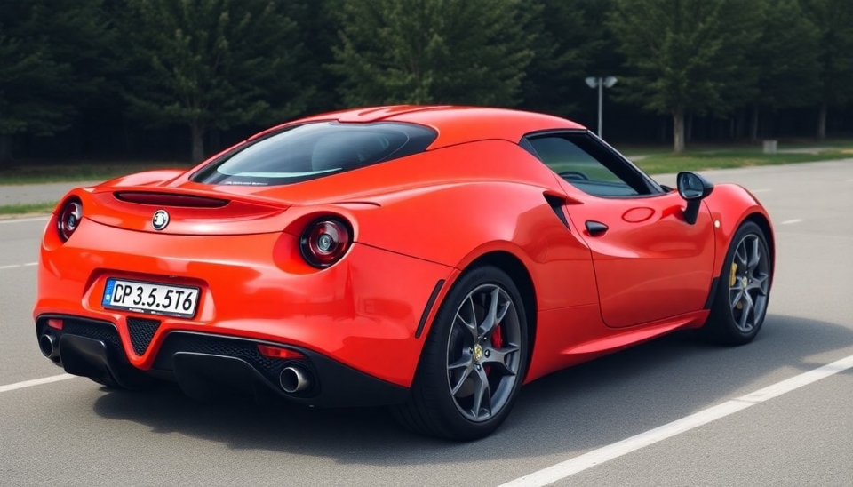 Возвращение Alfa Romeo 4C: Редизайн и новые технологии!