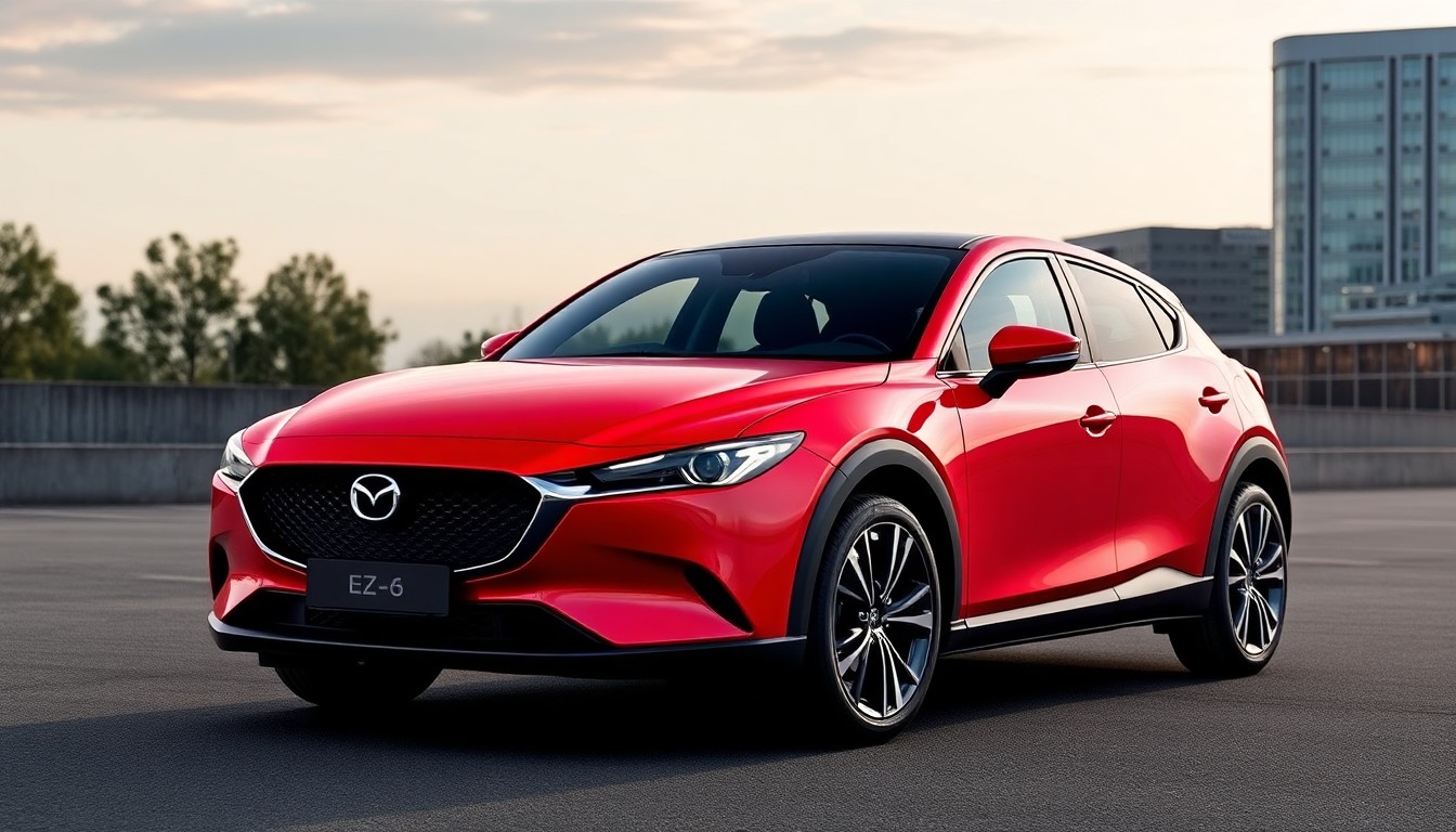 Запуск продаж нового Mazda EZ-6 состоится в конце октября 2024 года